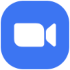 Online consultations zoom symbol